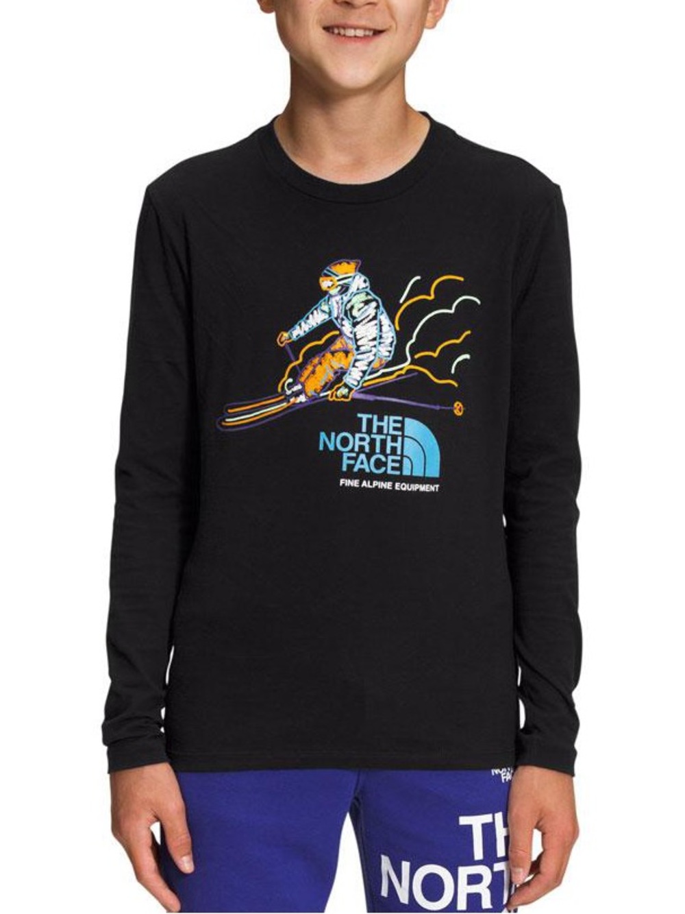 The North Face Black Long-Sleeve Graphic
